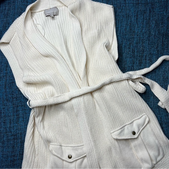 Banana Republic Heritage Collection Blanket Wrap Cardigan in Caribbean Sand - Picture 2 of 7